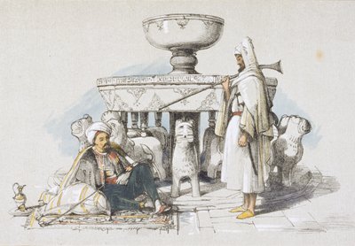 The Fountain of the Lions, Vignette from 